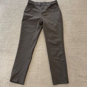 State & Liberty Athletic Fit Chino Pants Men 33x29.5 Gray Stretch Performance